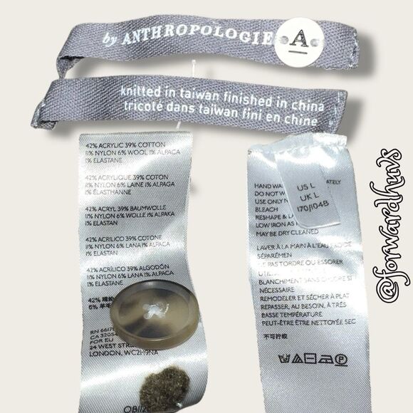 Anthropologie Moss Green Knit Sweater Tee – Versatile and Stylish - Picture 10 of 11